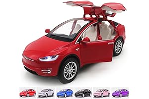 chengchuang 1/24 Scale Car Model X Diecast Pull Back Car with Sound and Light