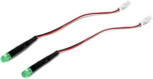 E-flite Verde LED sólido 2 luz universal kit EFLA604 Varios avión Accesorios