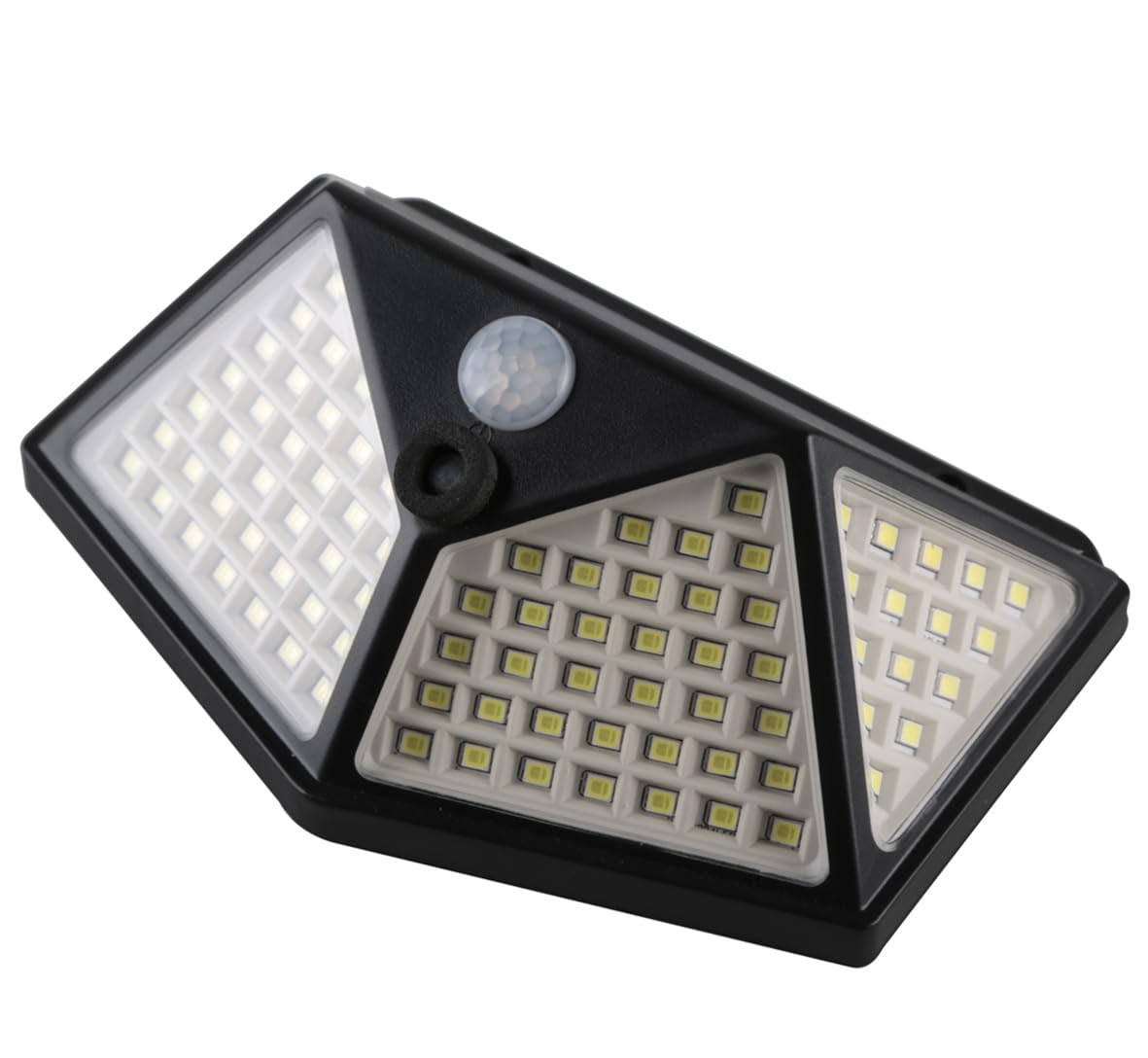 Amtech S8159 Rechargeable PIR Solar Light, Weatherproof Outdoor Solar Light, Motion Detection, Wide Angle Sensor, 100 SMD LEDs