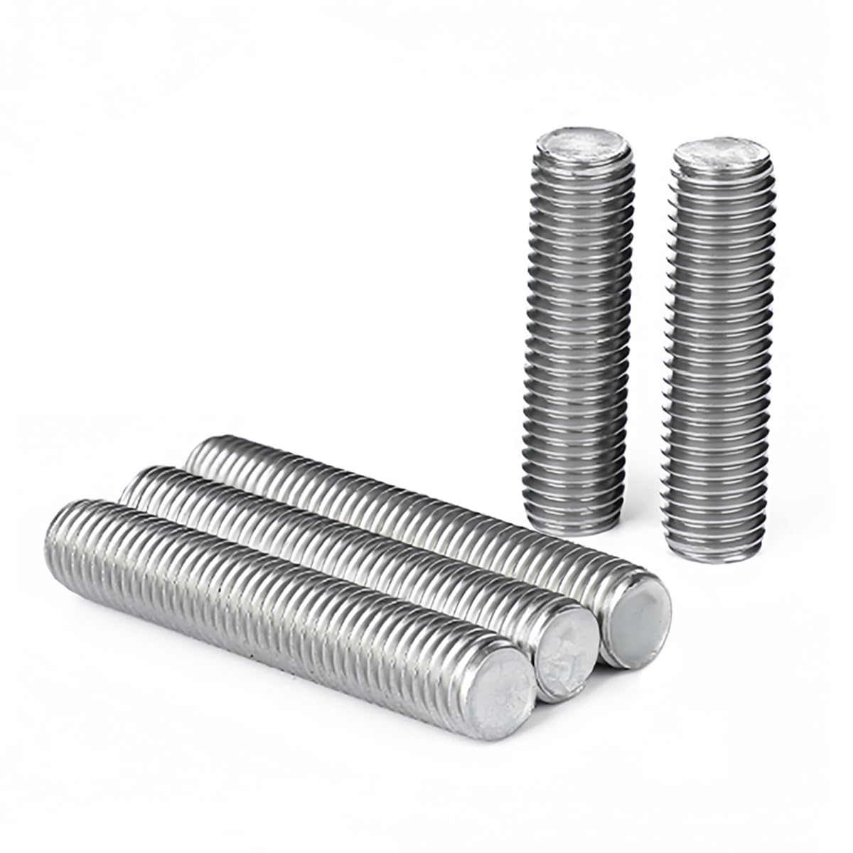Drenky ‌Barre Filettate M10x40mm 5 Pezzi e Asta Filettata in Acciaio Inox A2 V2A, Filettatura Completa DIN976 per Fai da Te Professionale‌