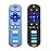 ERSIHUA 2Pcs Silicone Teething Toys, TV Remote Control Shape Teethers for Babies Teething Toys, Silicone TV Remote Teether BPA Free/Dishwasher/Refrigerator Safe