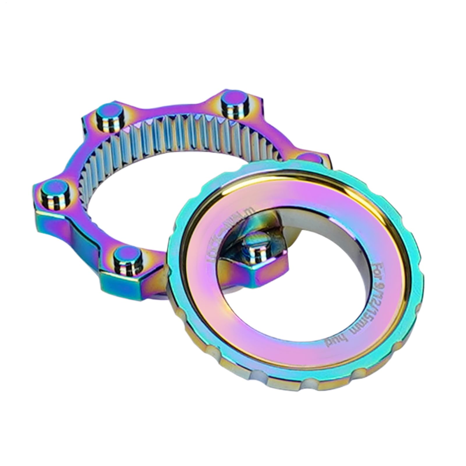 Centerlock to 6 Bolt Adapter, Bicycles Center Lock, Bike Brake Mounts for Cycling Travel Fitness Workout Outdoor Sports Backpacking Outdoor Adventure Camping Picnic