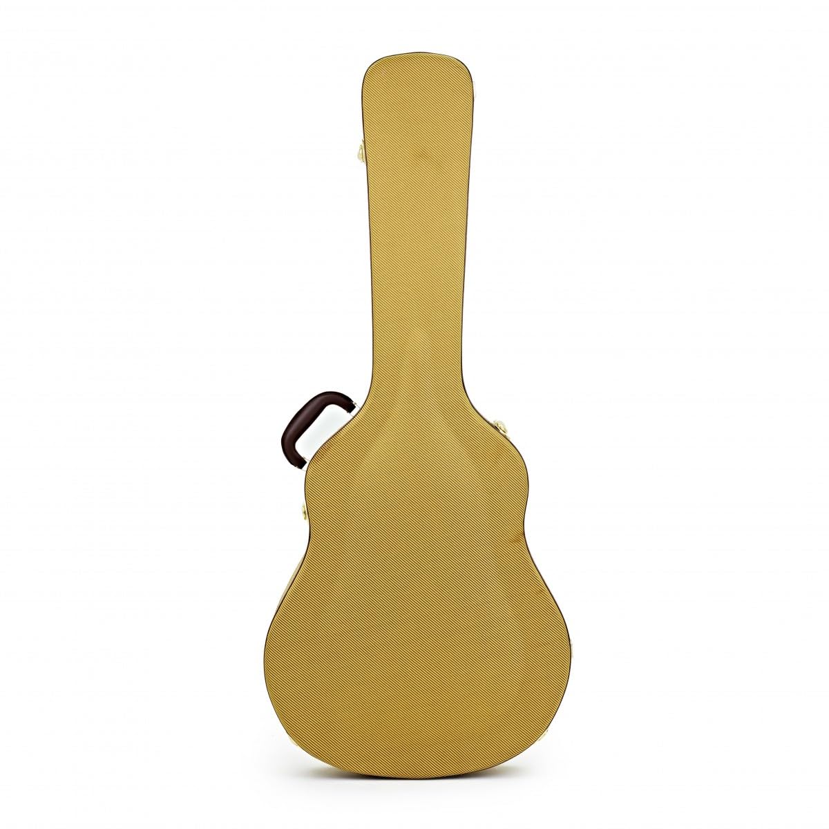 gear4music Custodia per Chitarra Semiacustica, Tweed | Adatta a chitarre semi-acustiche, custodia rigida durevole, design tweed, lunghezza max 1100mm