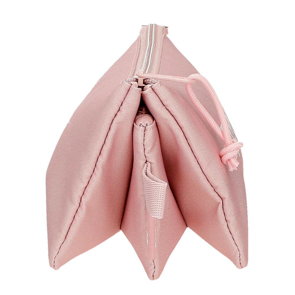 Reebok Glen Triple Pink Pencil Case, 22 x 12 x 5 cm, Polyester - Image 2