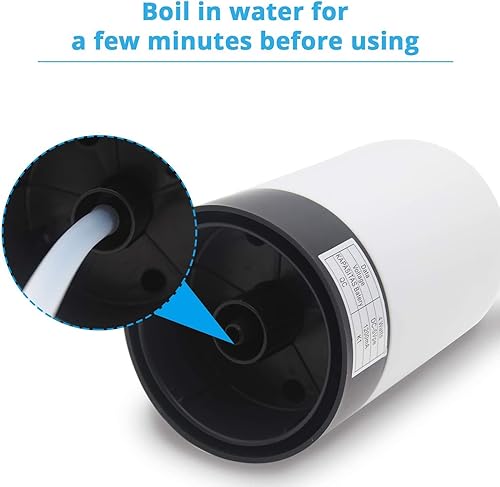 Miniatura 2 de Dispensador de agua de 3 a 5 galones, bomba de botella de agua universal recargable, dispensador automático de jarra de agua con interruptor y USB,