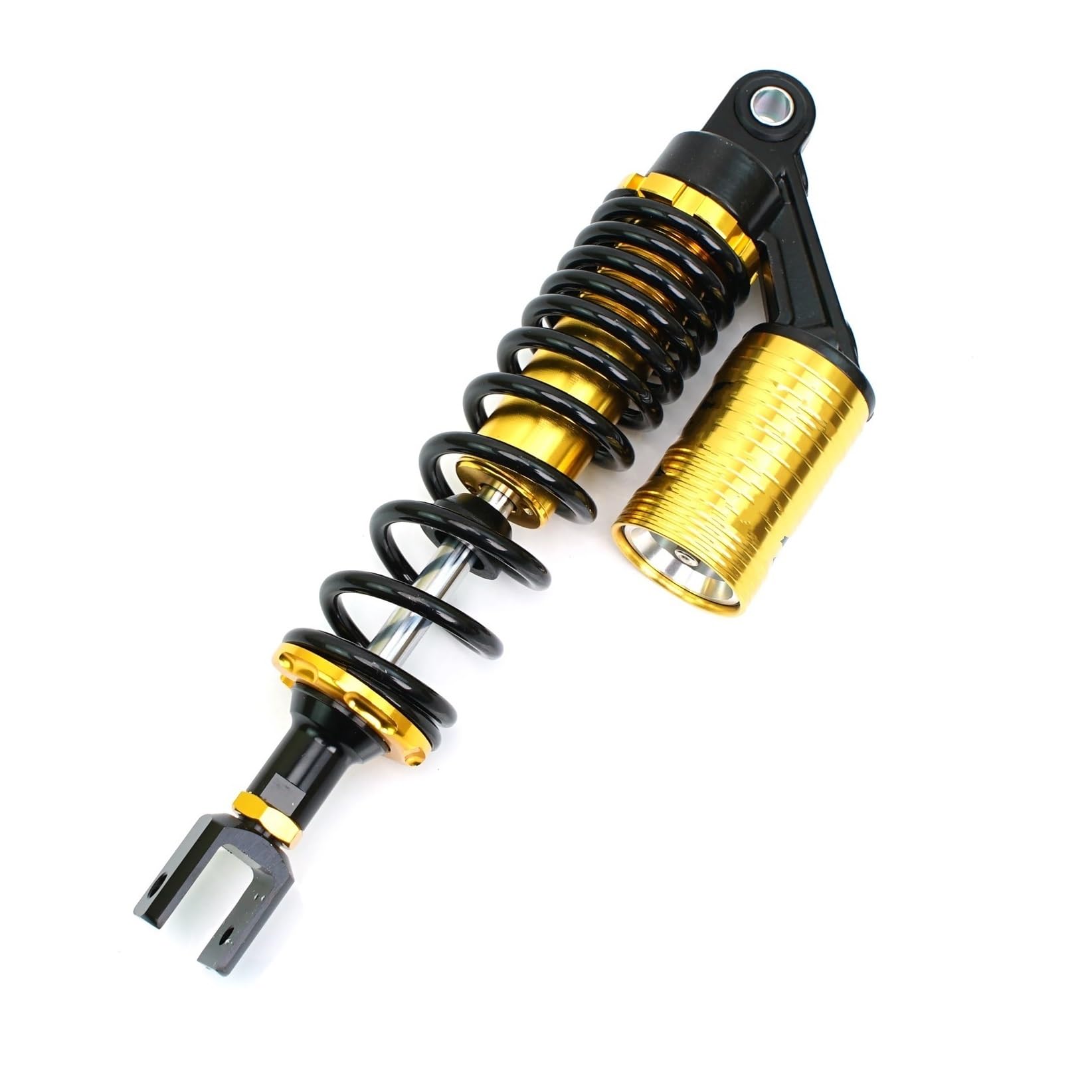 Uniwersalny motocyklowy hydrauliczny amortyzator gazowy tylne zawieszenie pasuje do Yamaha Moto Scooter ATV BWS MAX Aerox Air Suspension(Gold)