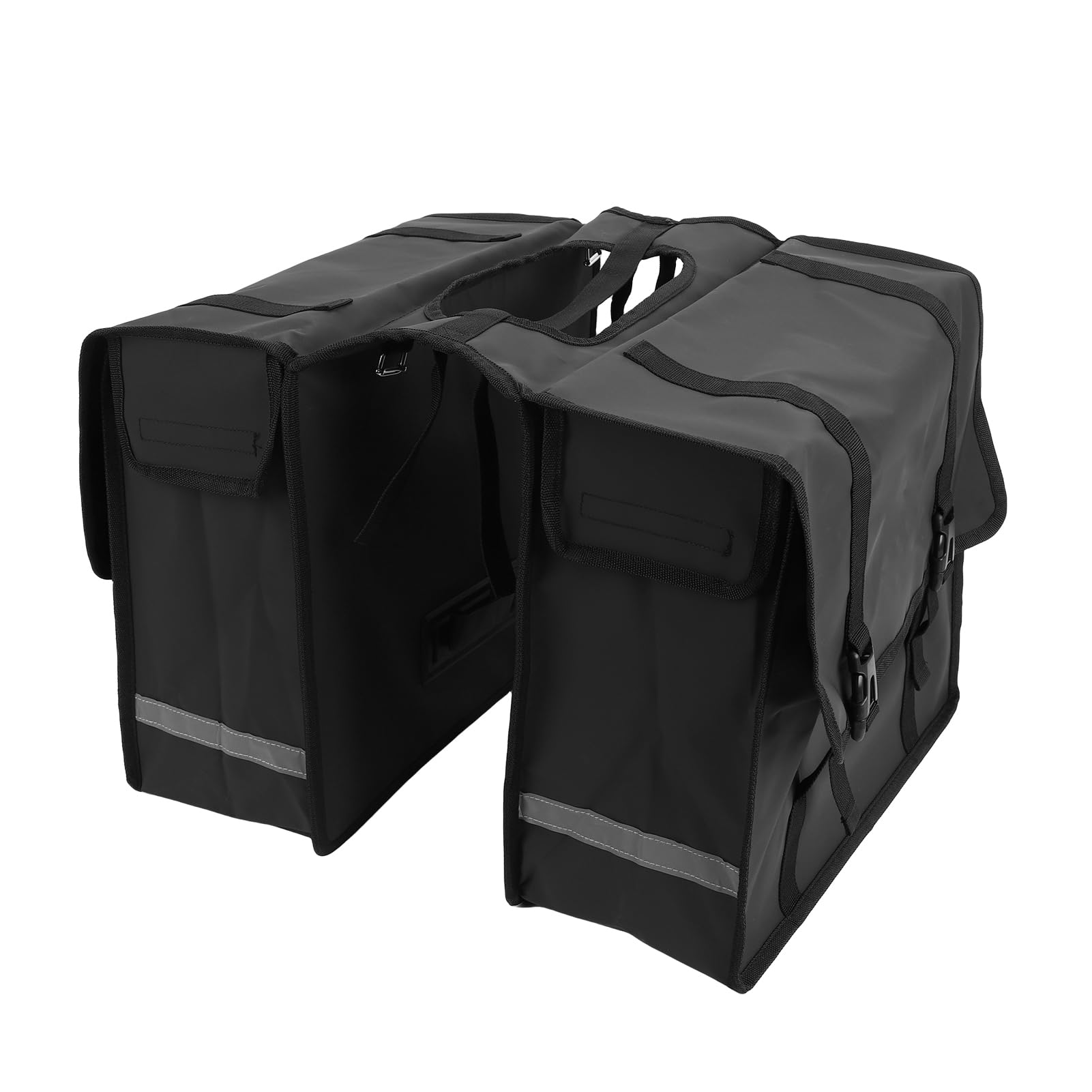 Bnineteenteam Borse Laterali per Bici, Design a Doppio Lato Impermeabile da 44 Litri con Strisce Riflettenti per Ciclismo e Pendolarismo (40,5 * 16 * 34)