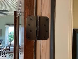4" Door Hinges, 5/8" Radius photo review