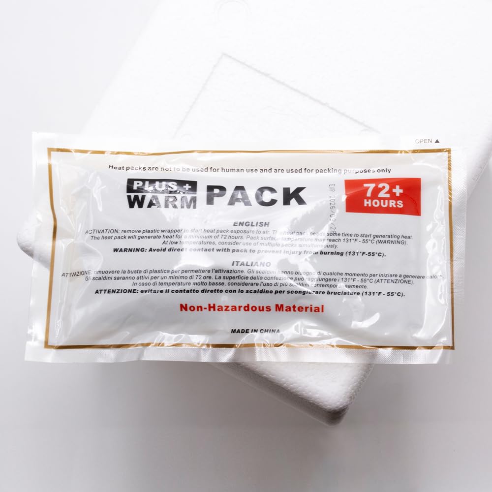 Terra Exotica Heat Pack 72 Stunden - 1, 5, 10, 25 o. 50 Stück - Wärmekissen für den Tierversand oder Pflanzenversand - Aktivierung durch Luftkontakt - Universalwärmer (10 Stück)