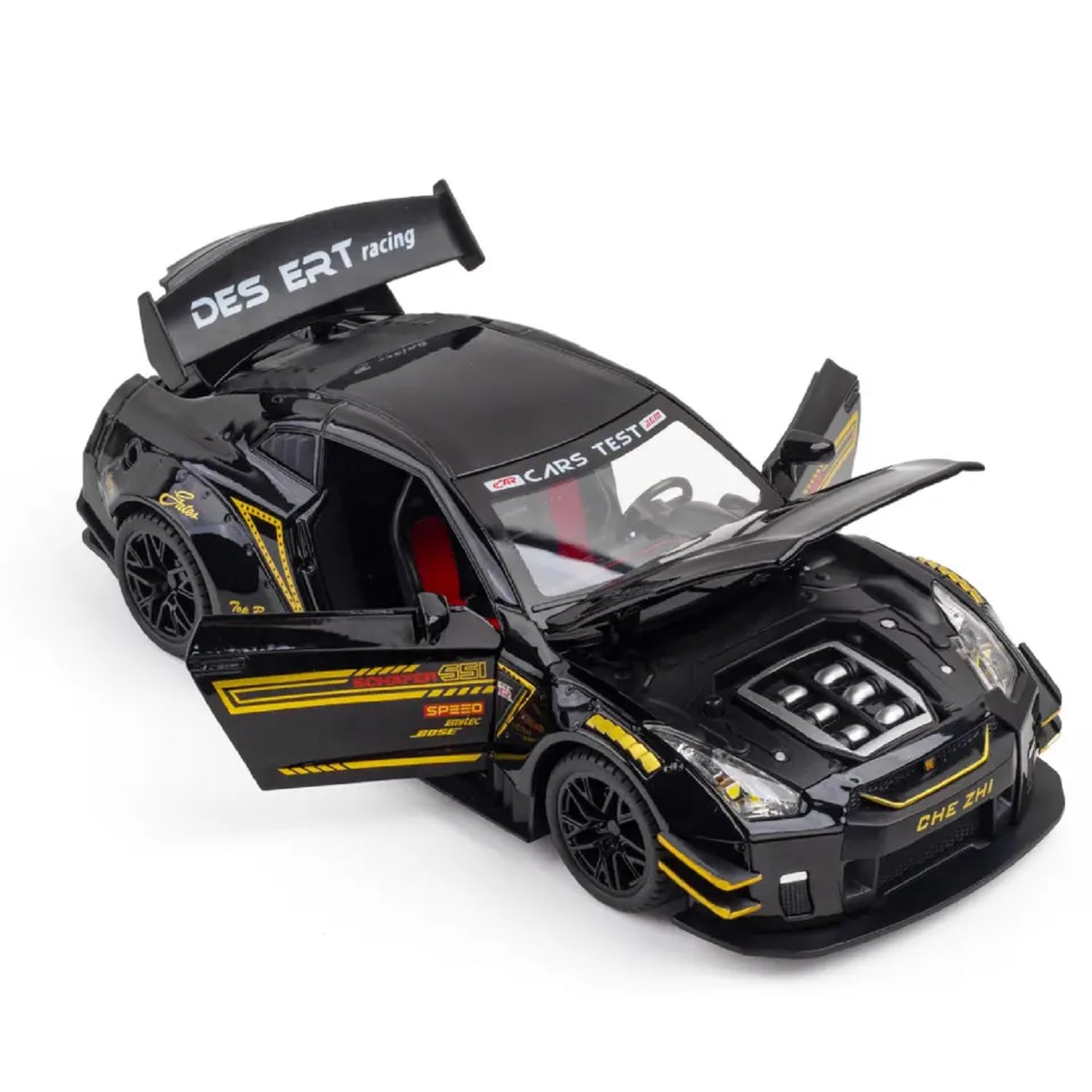 1:24 for Nissan GTR R35 Sports Car Alloy Model Car Kids Toys Car Diecasts Toy Vehicles Toy Cars Strong Pull-Back Sound