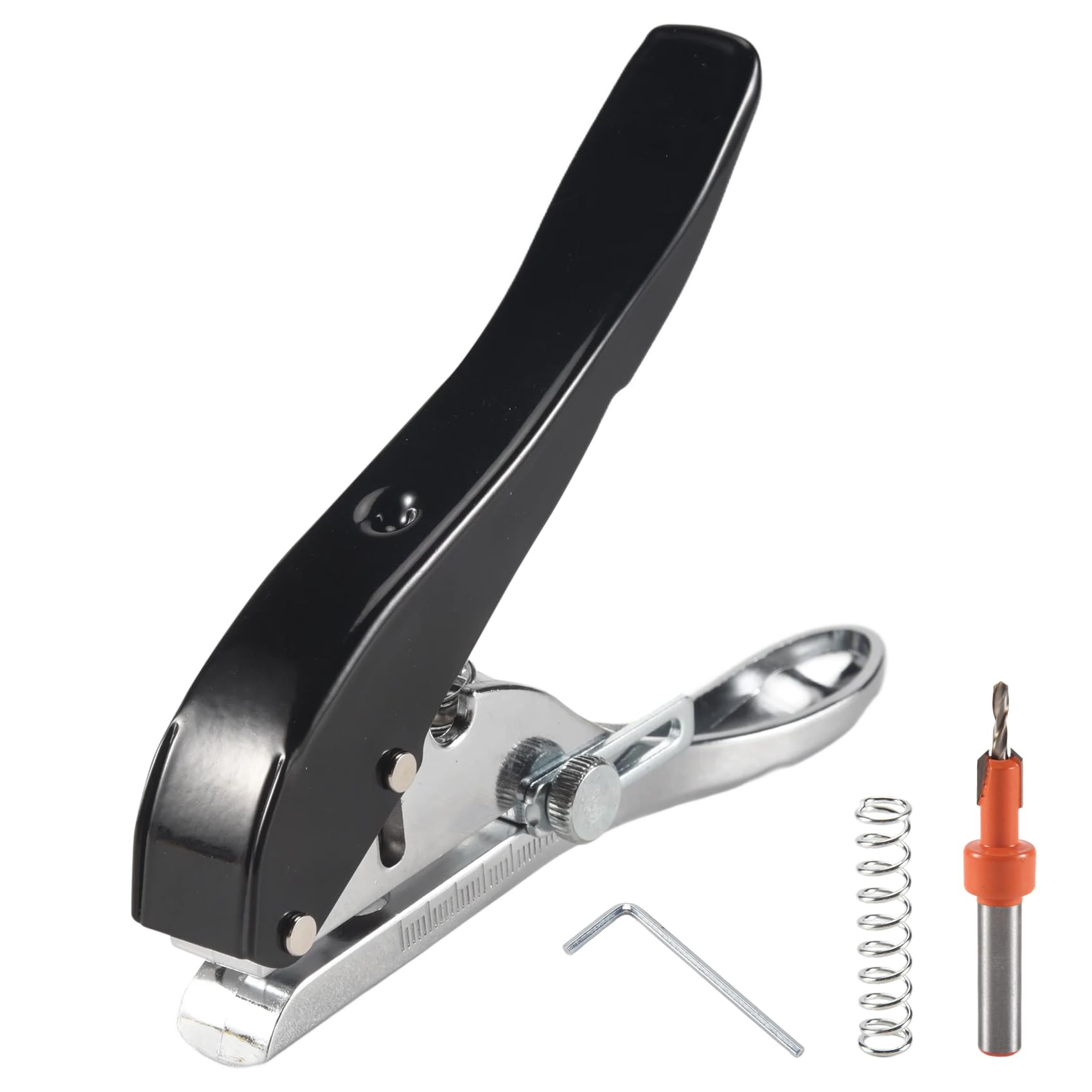 Aisuoka Covers Hole Punch 8mm Aperture Round Punch Pliers Credit Photo Paper Card Corner Round Puncher Plier Paper Cutter