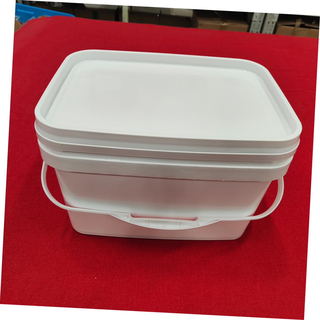 Hemobllo Secchio Di Plastica Per La Conservazione Della Vernice Con Coperchio e Manico, Contenitore Per Vernici 10 Litri Portatile Per Uso Esterno e Domestico