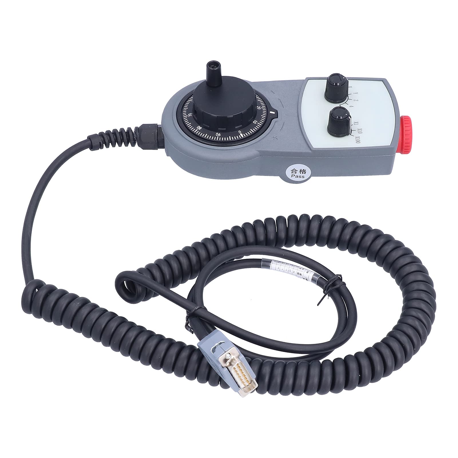 KIMISS CNC MPG MPG con Parada de Emergencia para Torno y Fresadoras - Generador de Pulso Manual, 5V Compatible