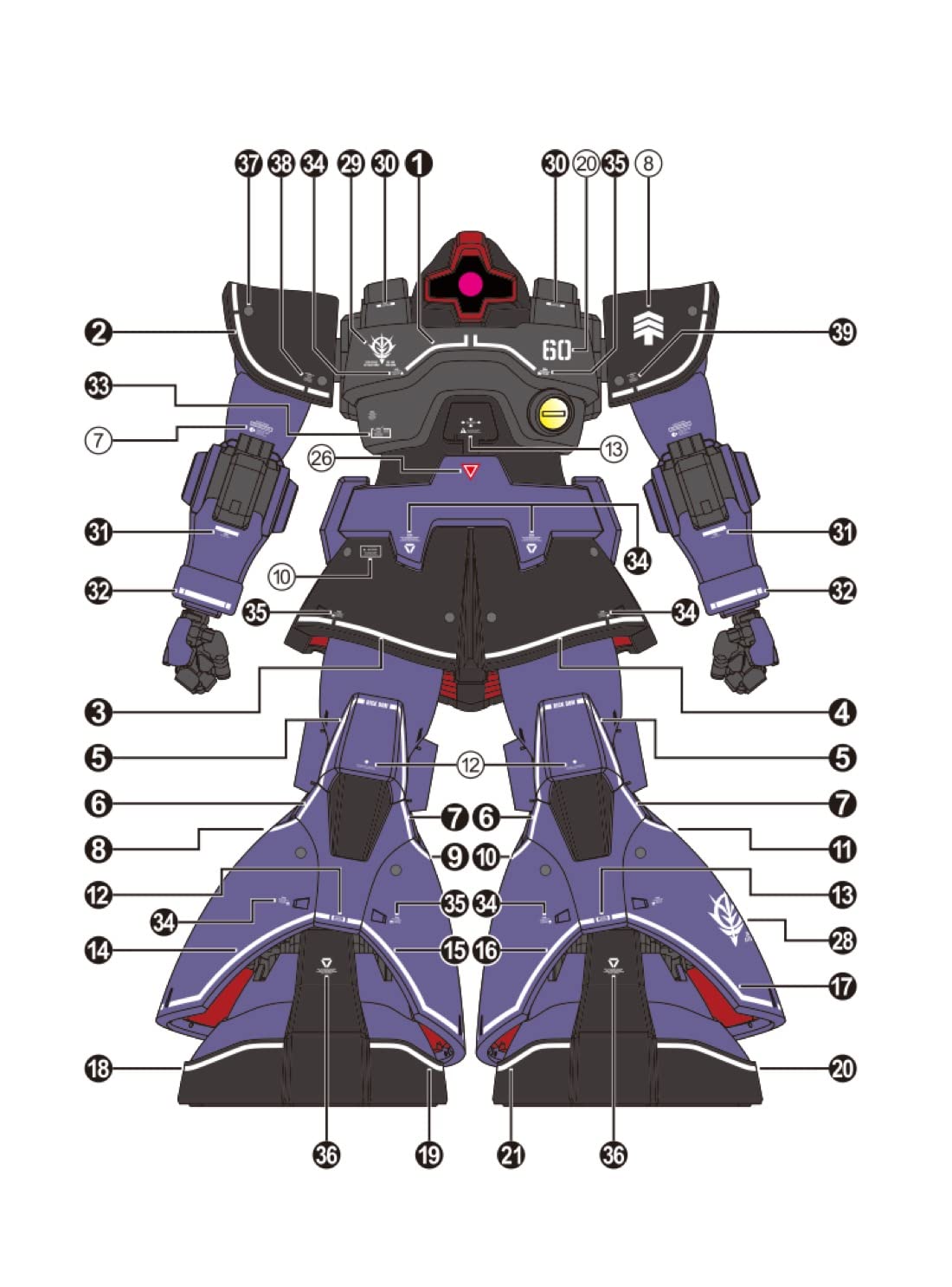 MGドム ×3機　水転写デカール NO15×2 MGリックドム×2機 水転写デカール NO15×2枚 ガンダムデカール No.15