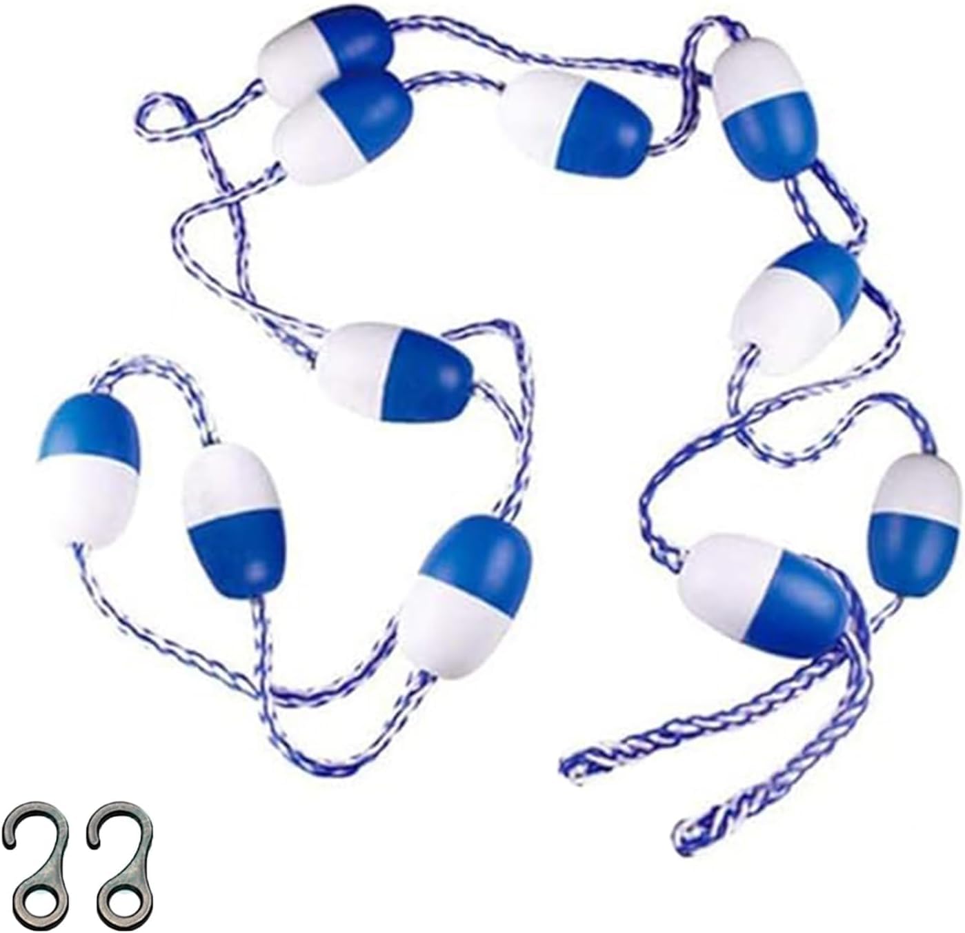 Séparateur de couloirs de piscine avec crochet ligne de flottaison 3m