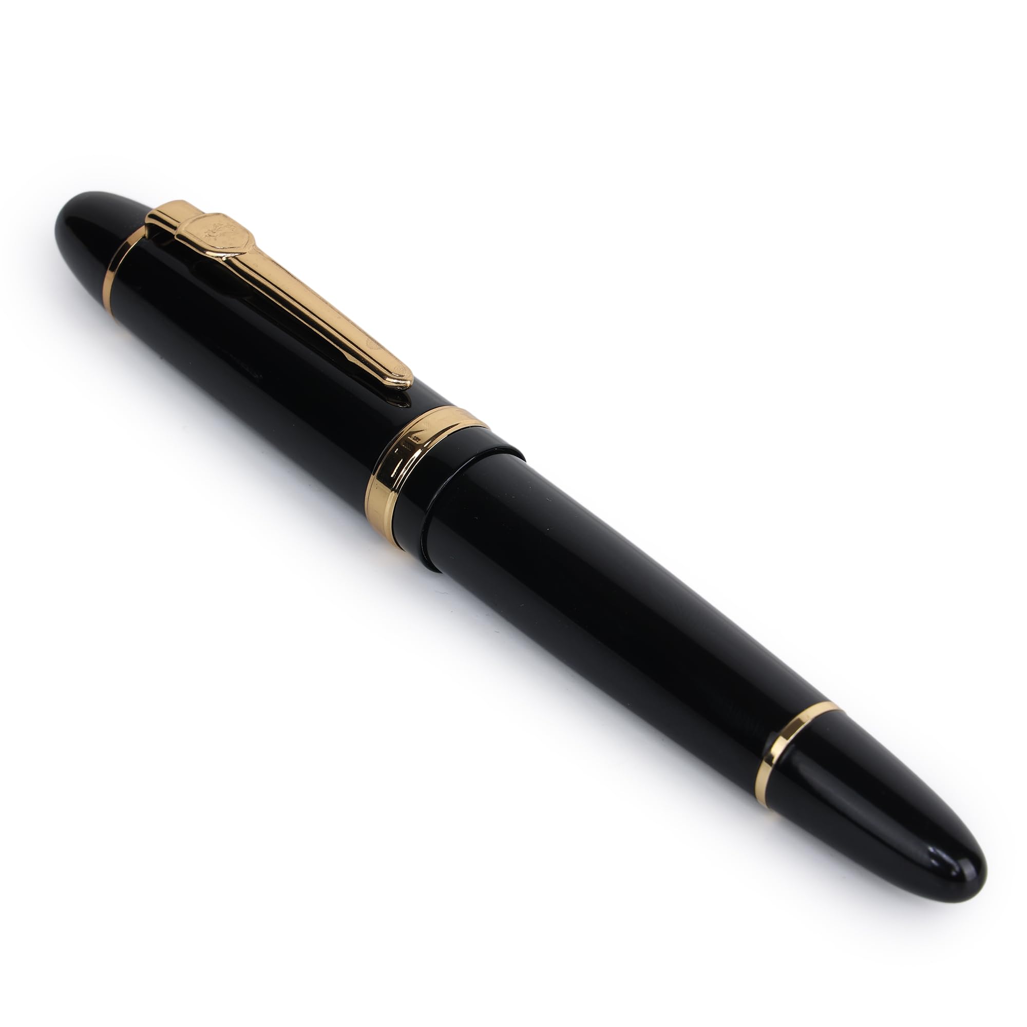 crewtone 20481 Jinhao 159 Signature Pen Glossy Black Color Metal