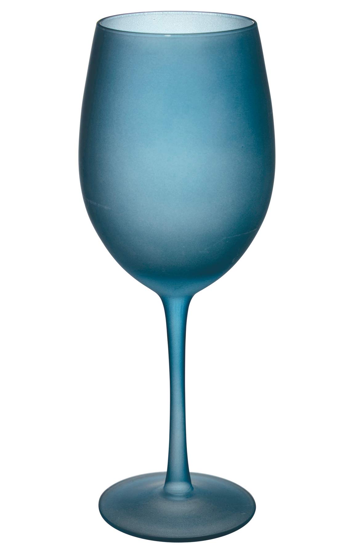 Villa d'Este Home Tivoli Shades of Blue Set aus 6 Frosted Gläsern, 550 ml