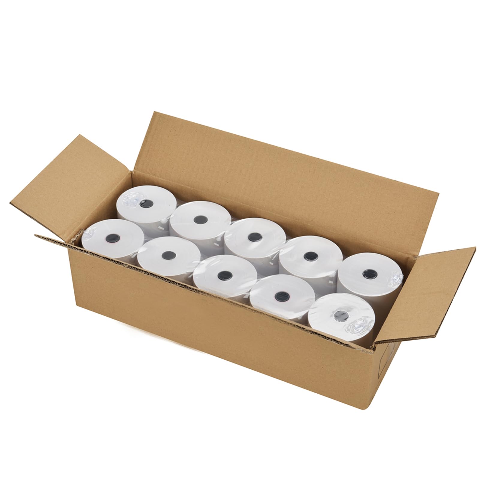 FungLam Thermal Receipt Paper Rolls 3-1/8 x 230ft, 10 rolls — image 1