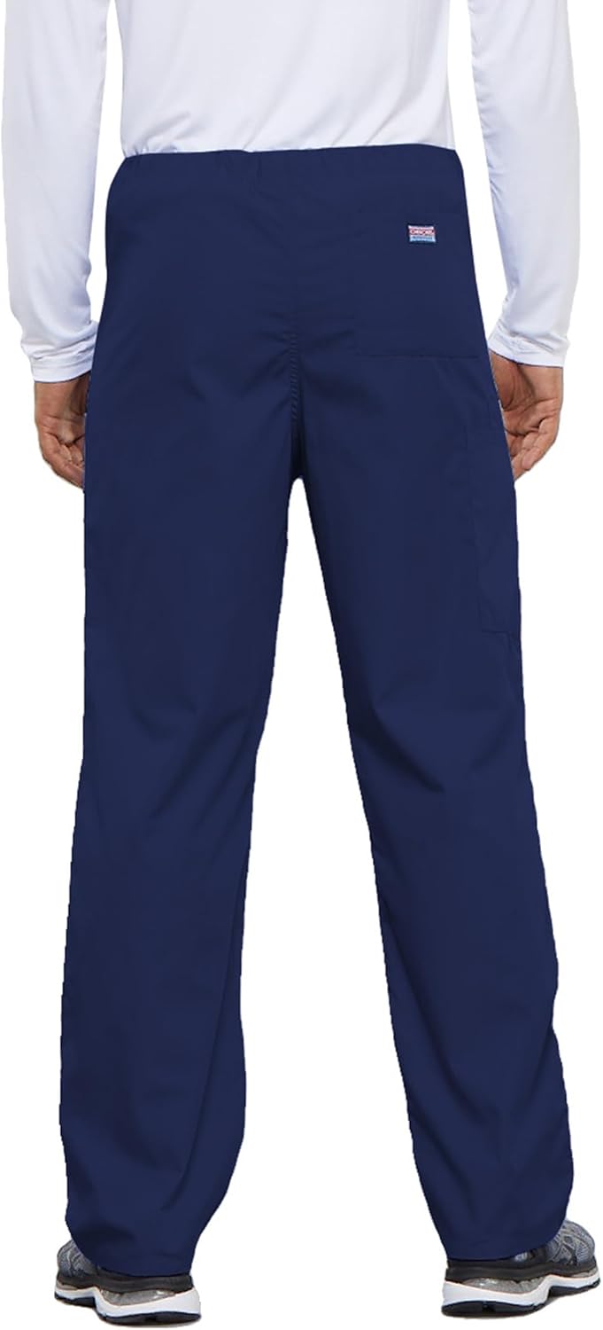 Cherokee Unisex Scrub Set for Men & Women, V-Neck Top & Drawstring Cargo Pant, Easy Care & Fade Resistant – CK00044C - Image 5
