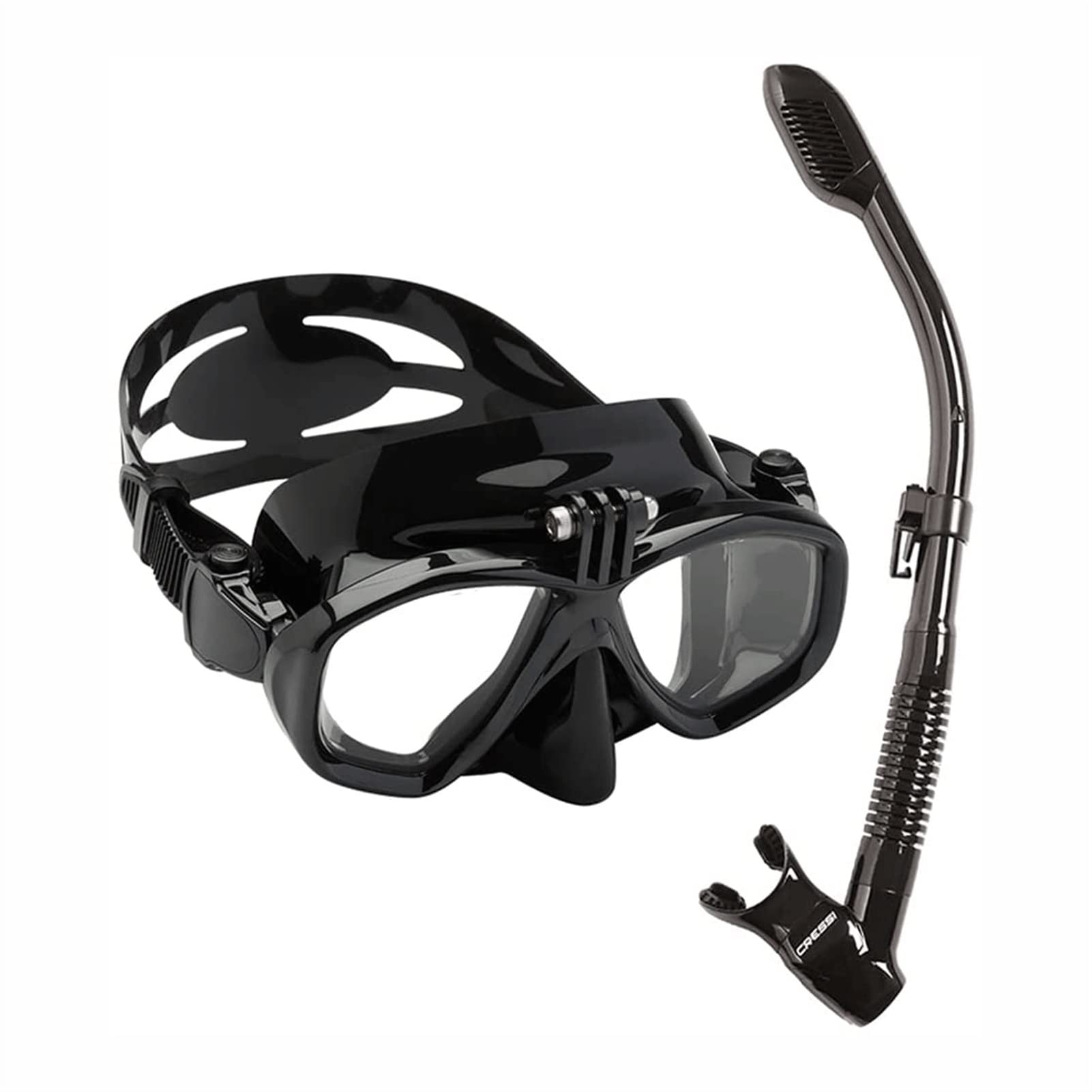 Máscaras de Buceo Gafas de esnórquel Gafas Impermeables y antivaho Fabricadas con Materiales respetuosos con el Medio Ambiente Multifuncional Unisex HD Equipo de Buceo Gafas de natación
