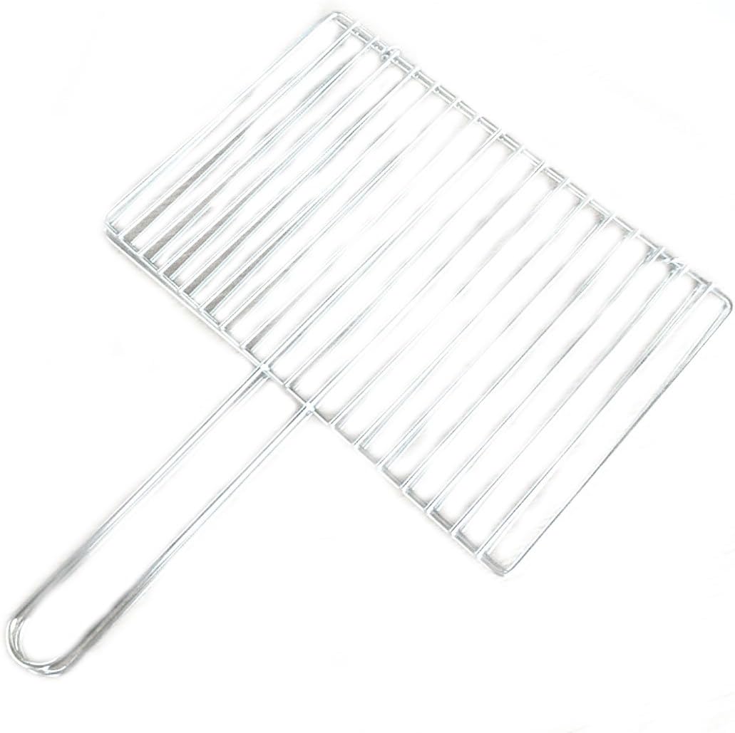 B&C.Room 1pcs Portable BBQ Barbecue Grilling Basket Roast Folder Tool for BBQ Net Outdoor Indoor 25 * 22cm