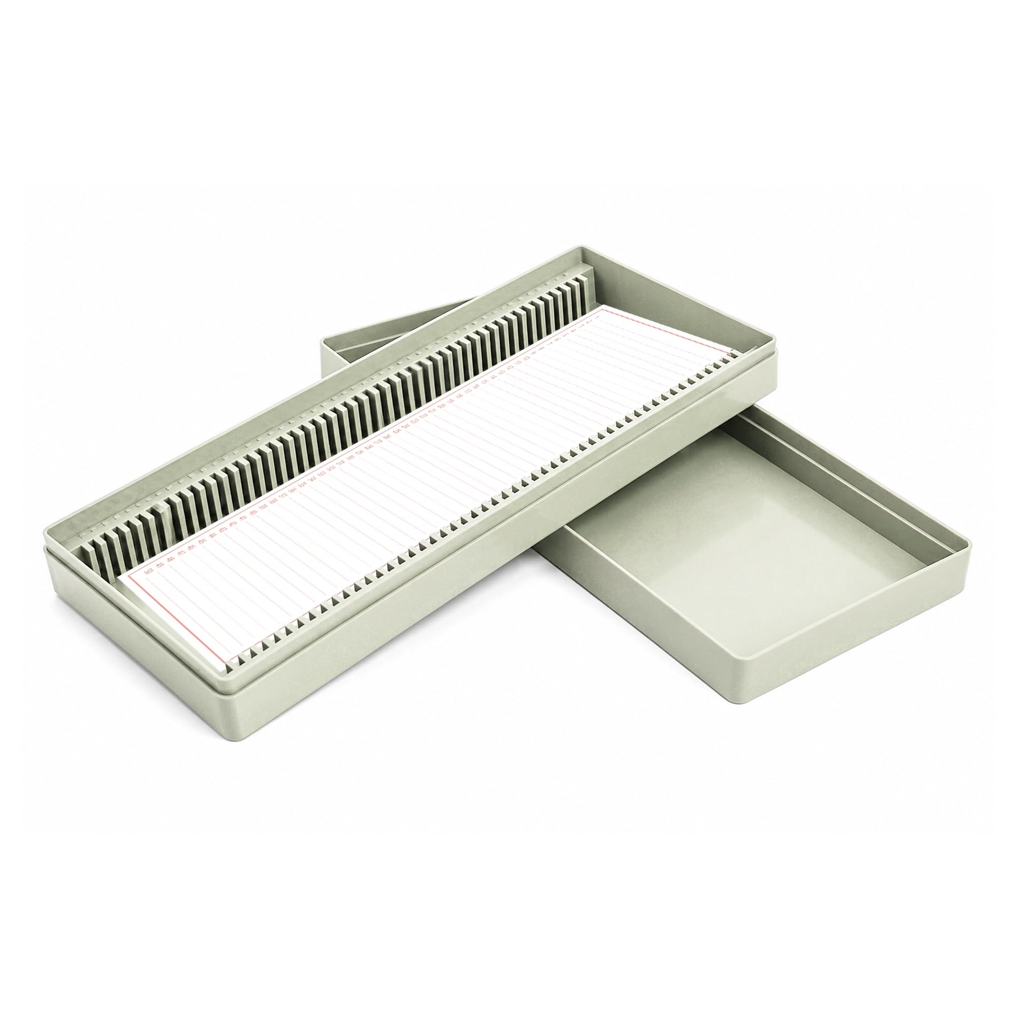 Bos Medicare Surgical® Microscope Slide Box | Polystyrene Storage Case for 50 Slides | Durable Lab Storage Solution for Laboratory, Medical & Educational Use | Secure Slide Holder Box-image-7