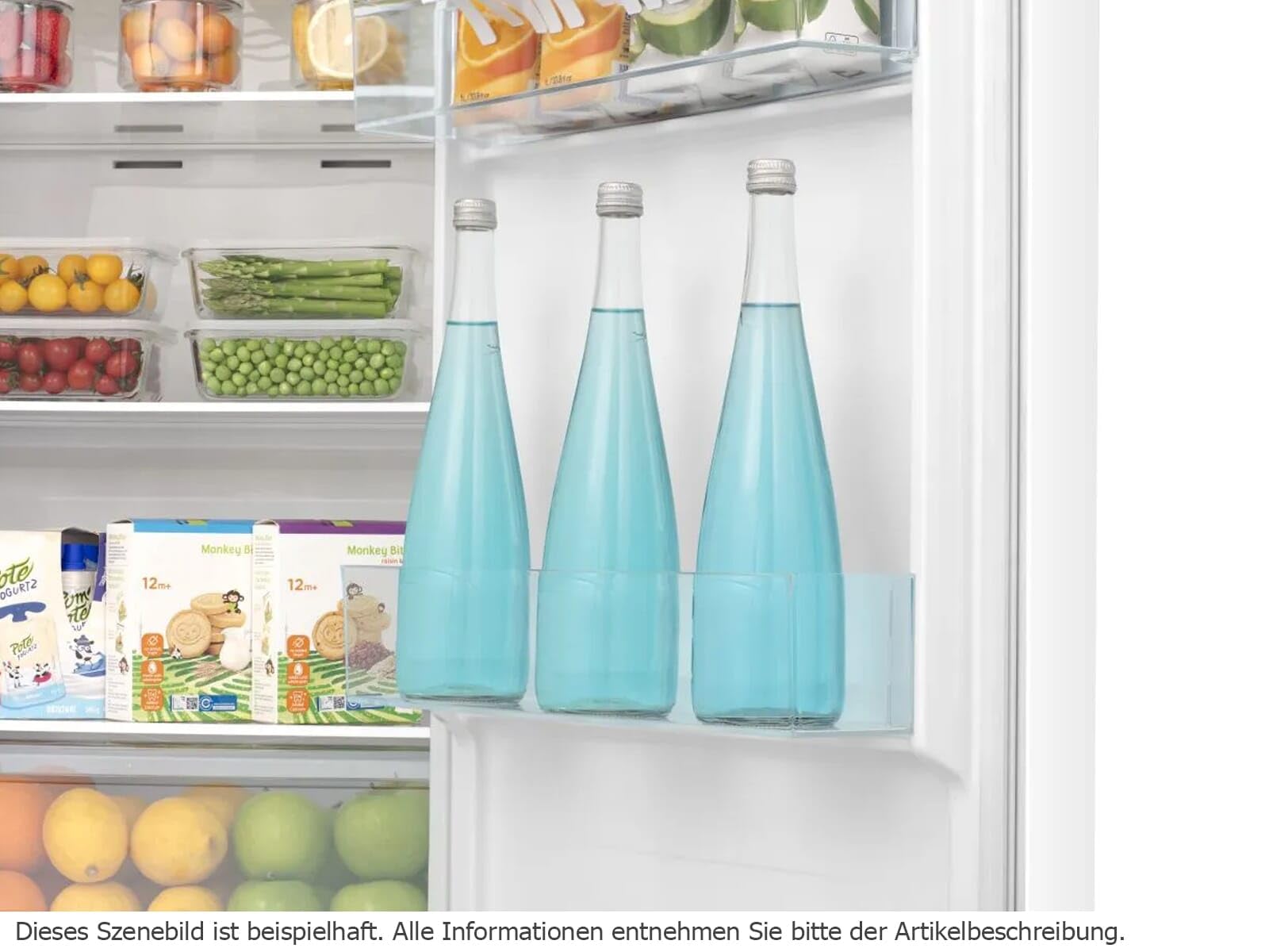Hisense Lodówka RL415N4AWC o pojemności 322 l, sprężarka inwerterowa, Multi AirFlow, klasa efektywności energetycznej C, 172 cm x 59,5 cm, biała