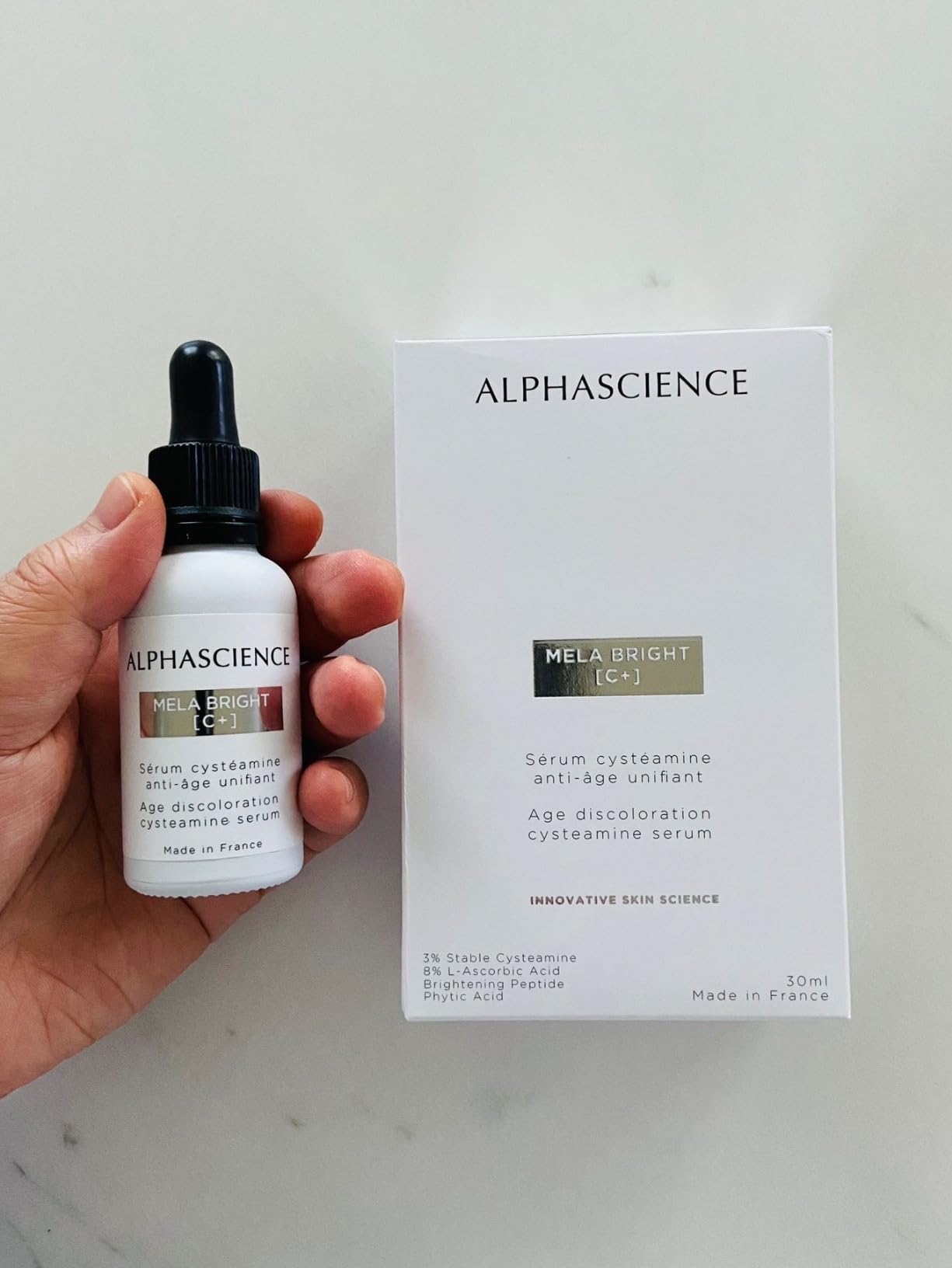 ALPHASCIENCE Mela Bright [C+] Serum - Helps Enhance Martinique | Ubuy