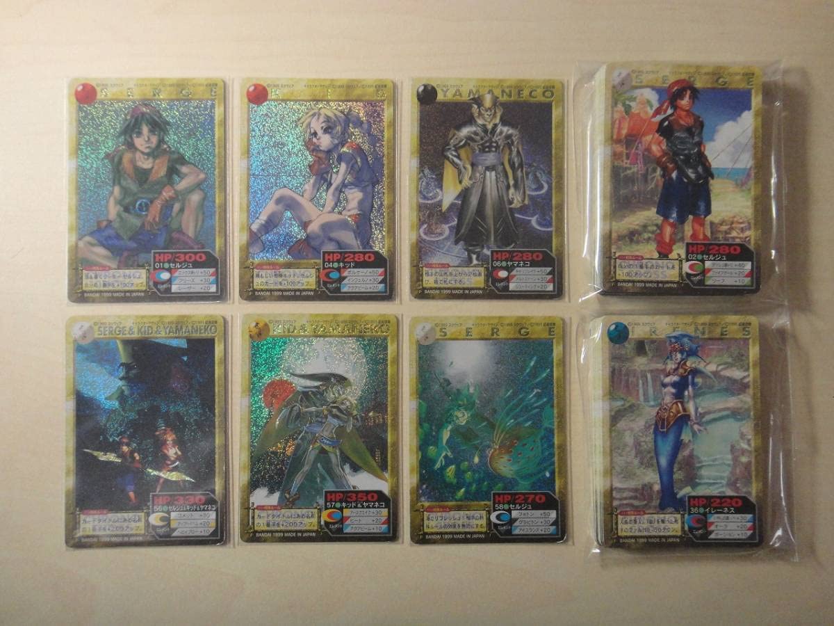 カードダス100　クロノ・クロス Amazon.co.jp: カードダス クロノクロス 全60種フルコンプ : おもちゃ