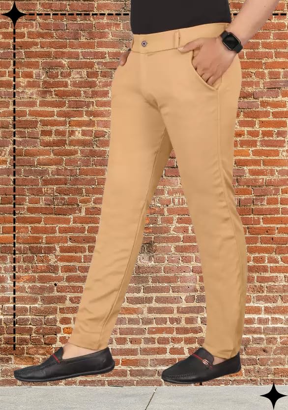 Men’s Slim Fit Casual Chinos Pants_ Stretch Cotton Trousers with Flat Front, Comfortable Everyday_TS K049_Parent-picture-46