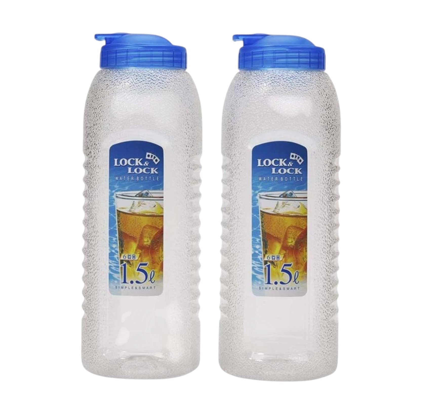 Aqua Water Bottle, 1.5 Liter 2Pc-Set HAP731S2