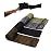 RUBY.Q Gun Socks, 4pcs Silicone Treated Gun Socks, 48 4in Knit Gun Socks, Flexible Design Knit Gun Hunting and Shooting Holder Socks for Rifles, Scopes, Pistol Grips & Tactical Accessories