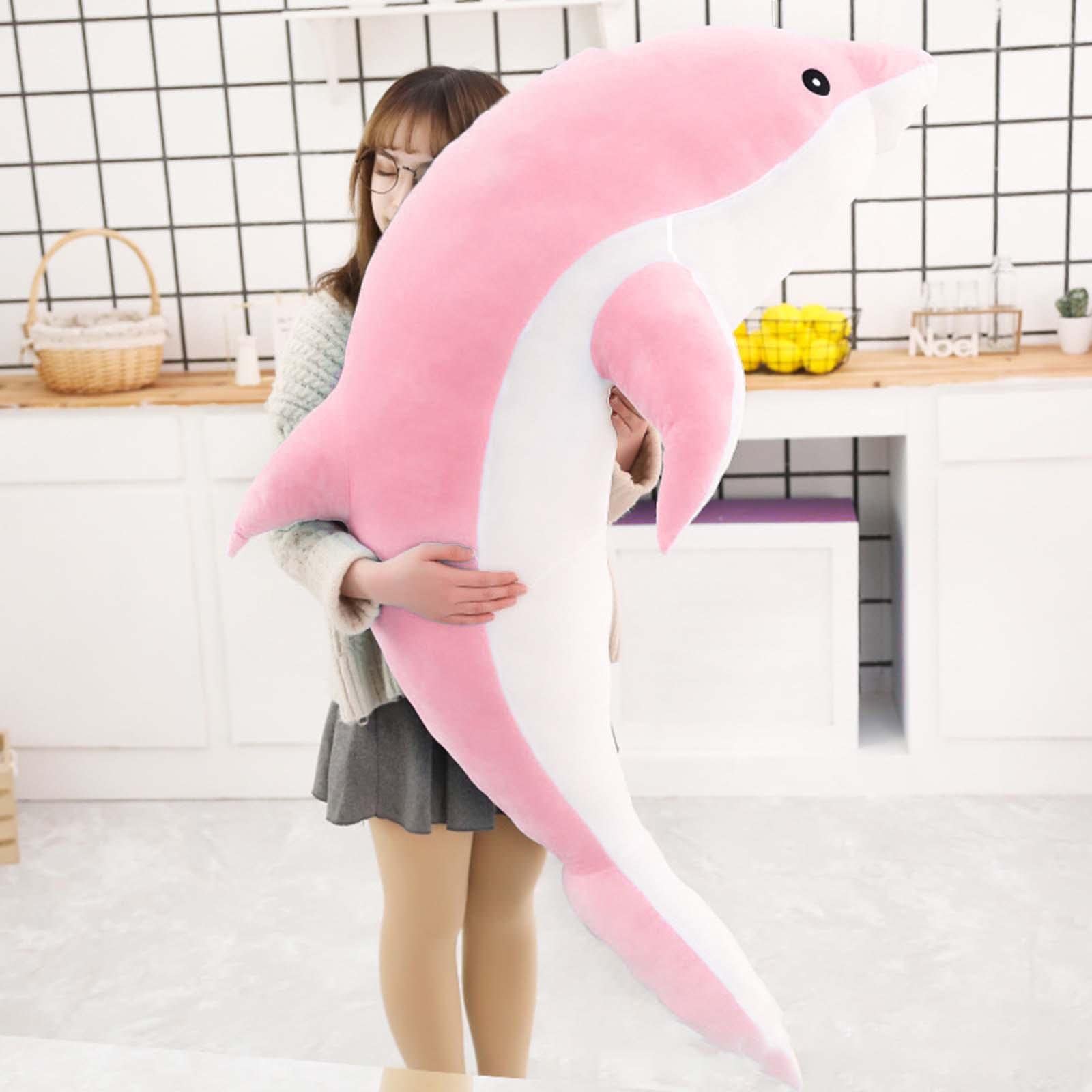 Delfin Kuscheltier Stofftier Plüschtier Tierfigur Extra Weich für Dekoration Sofa Auto Kinderzimmer Arbeitszimmer Geschenk