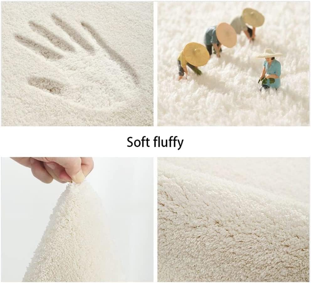 Miniatura 4 de OLOTU Alfombra térmica de estilo moderno para sala de estar suave con temporizador y termostato alfombra térmica grande para un fácil cuidado