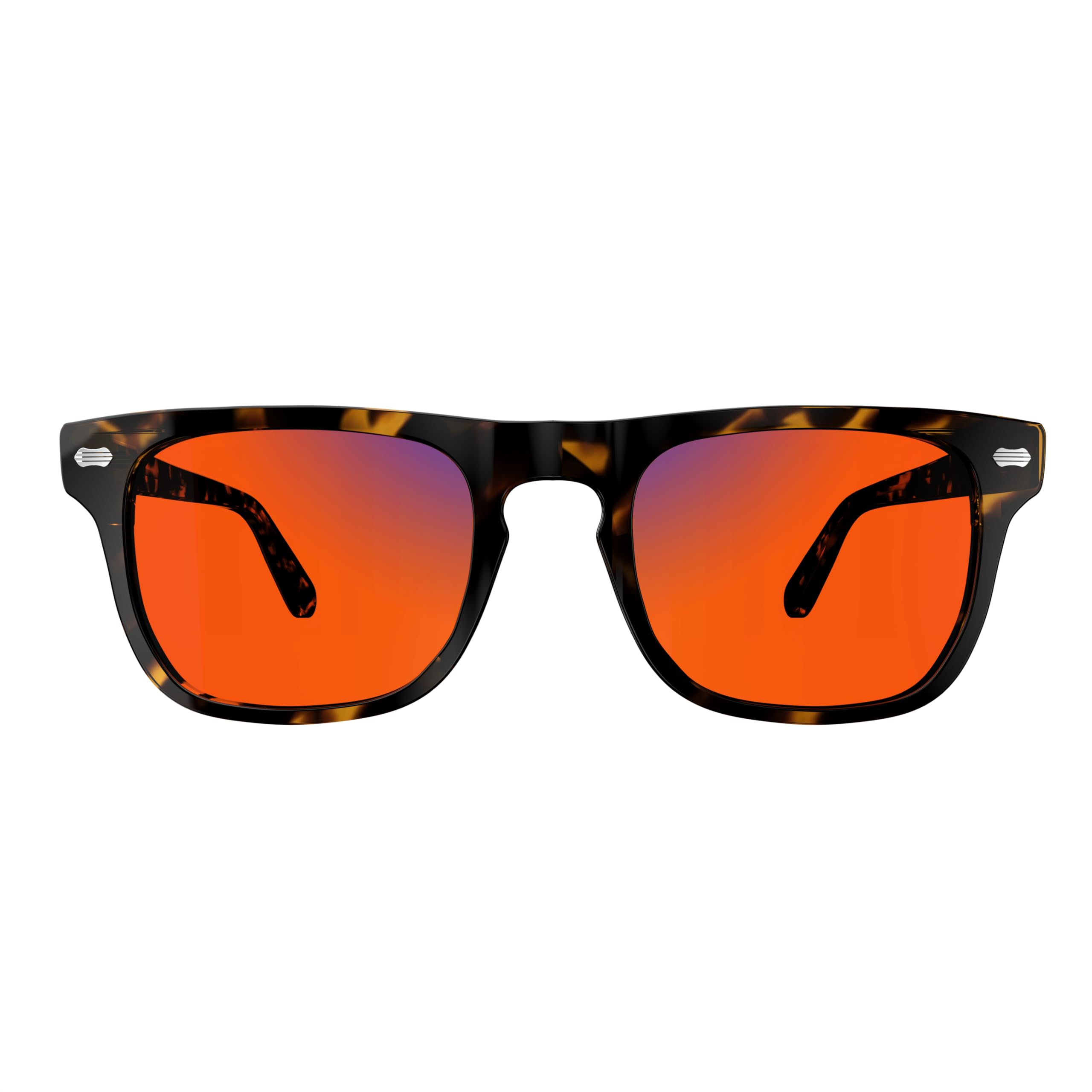 unisex-adult AstroLuxe Savannah Sunburst Blue Block Amber Glasses for Sleep, Anti-Eye Strain and Light Sensitivity- Men and Women (Size M - Savannah SunBurst)