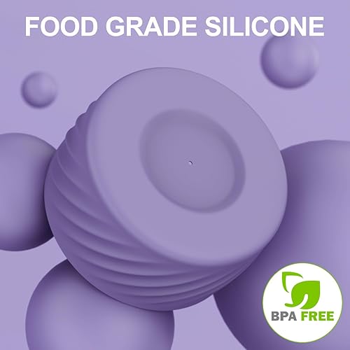 Miniatura 6 de Funda protectora de silicona para Stanley Quencher H2.0 de 40 onzas y IceFlow Flip 20 oz 30 oz e hydroflask 12-24 oz, funda antideslizante inferior