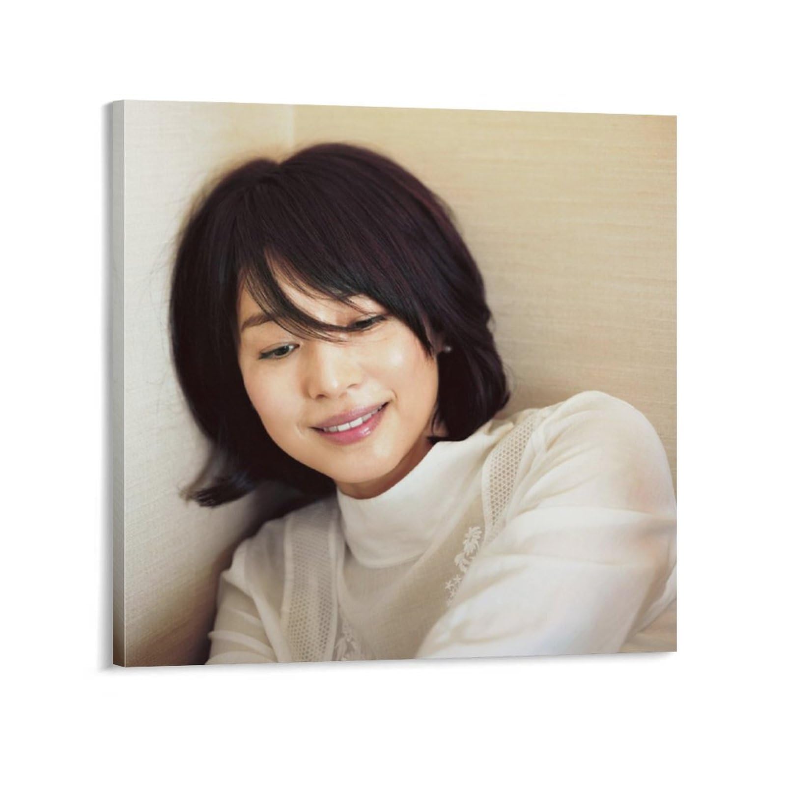 Amazon.co.jp: 石田 ゆり子 ポスター Ishida Yuriko (9) キャンバス