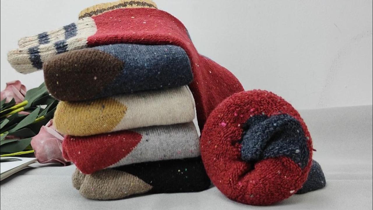 Amazon.co.jp: [APIKIE] 靴下 レディース ソックス 冬 零下防寒・三重