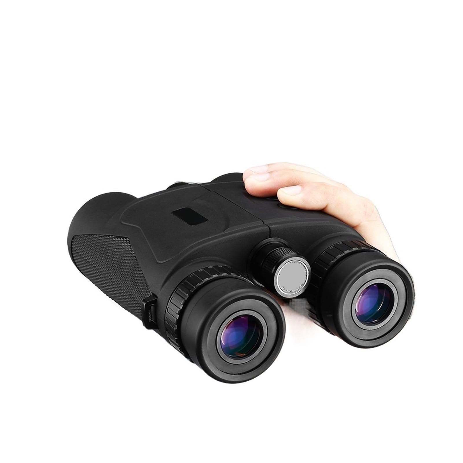 Telémetro 1500M Distancia binoculares telescopio telémetro 10x42 Zoom Velocidad medición Golf for Caza al Aire Libre Comprobación Distancias Precisa Esfuerzo