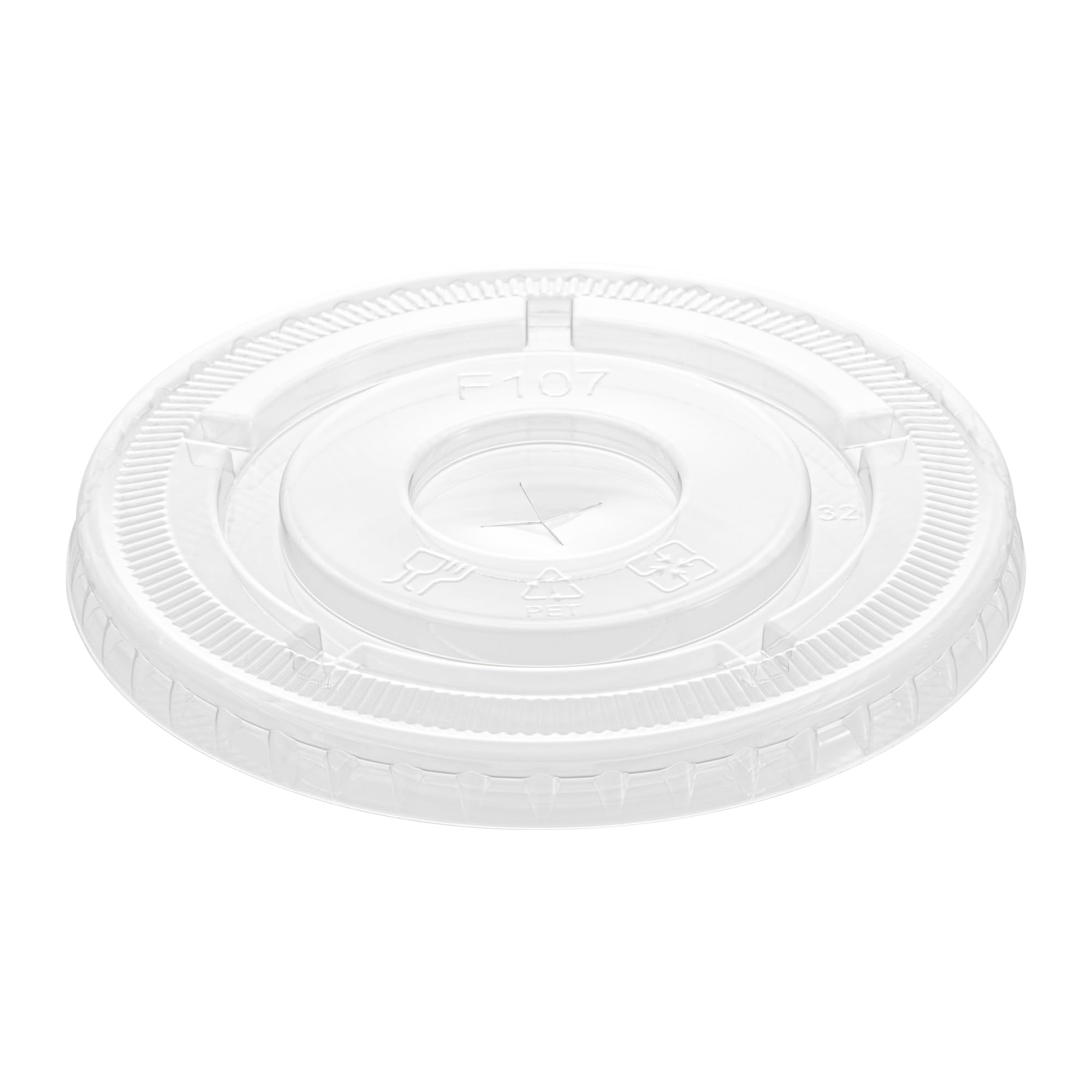 Photo 1 of Restaurantware Clear PET Plastic Lid - 50 Pack