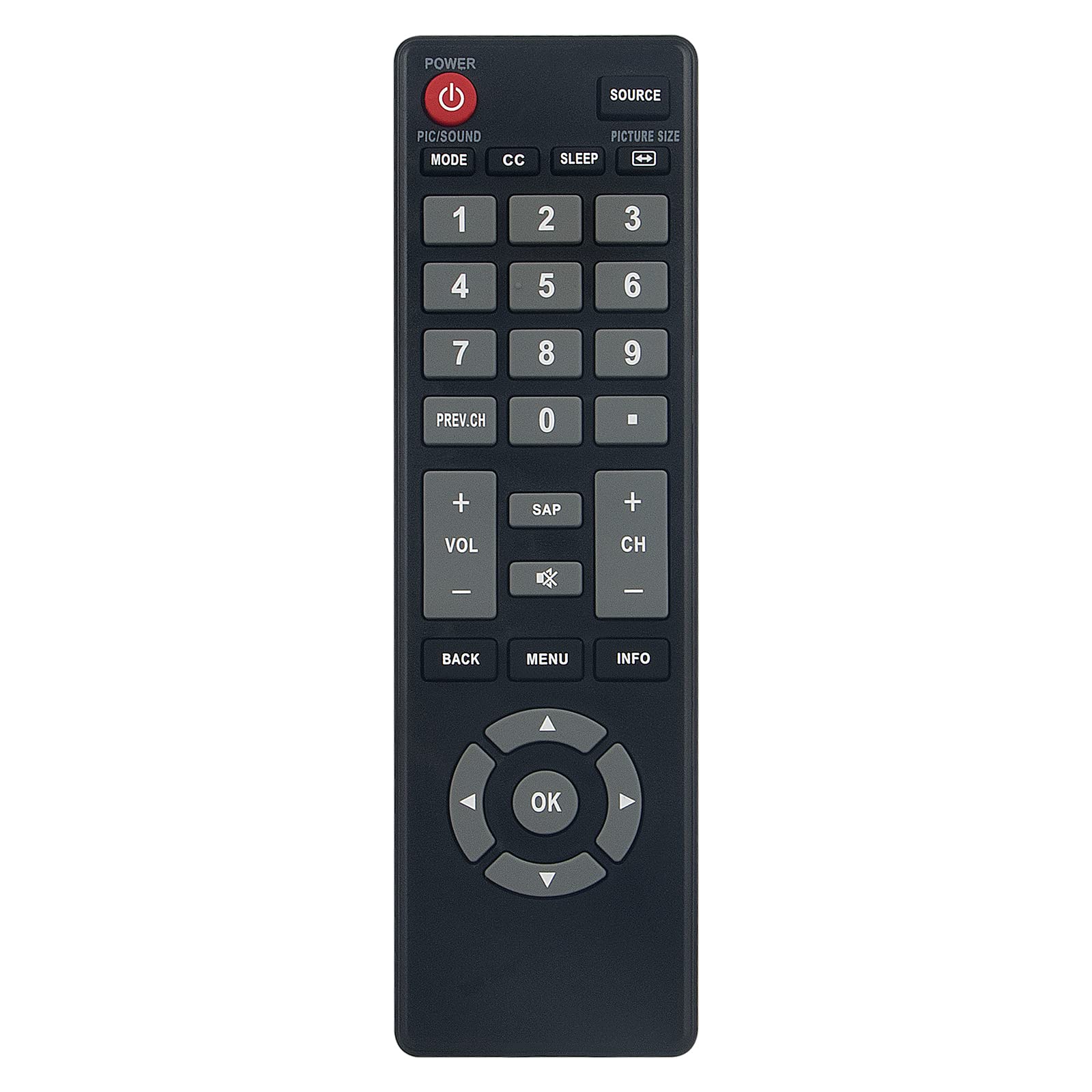 NH317UP Replace Remote Control Fit for Magnavox TV 40ME338V 32ME306V 40ME338V/F7 32ME306V/F7 32ME306V/F7B 40ME325V/F7A 40ME338VF7 55ME314V 50ME314V