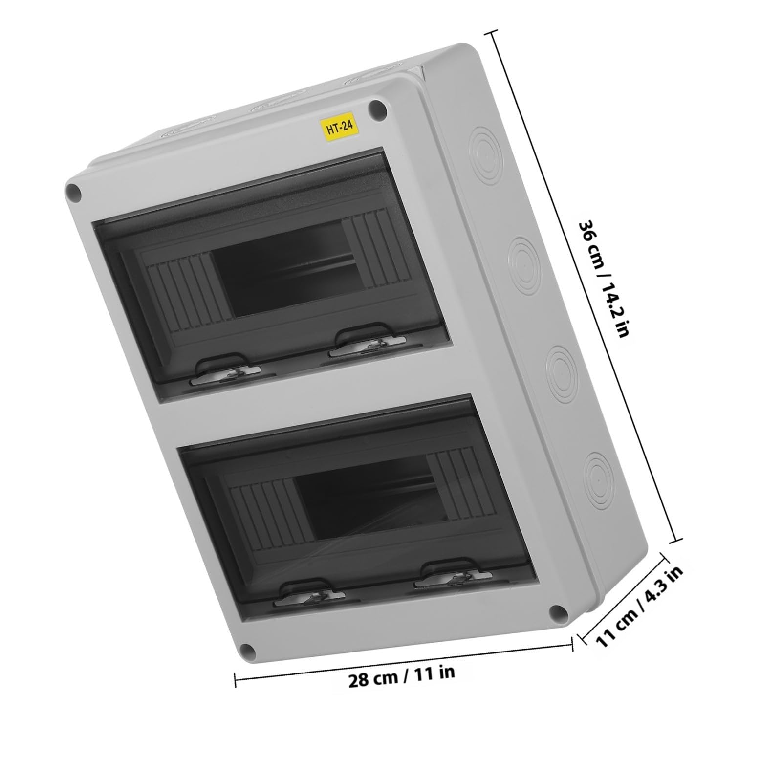 Caja Eléctrica Exterior ABS para Circuitos de Iluminación