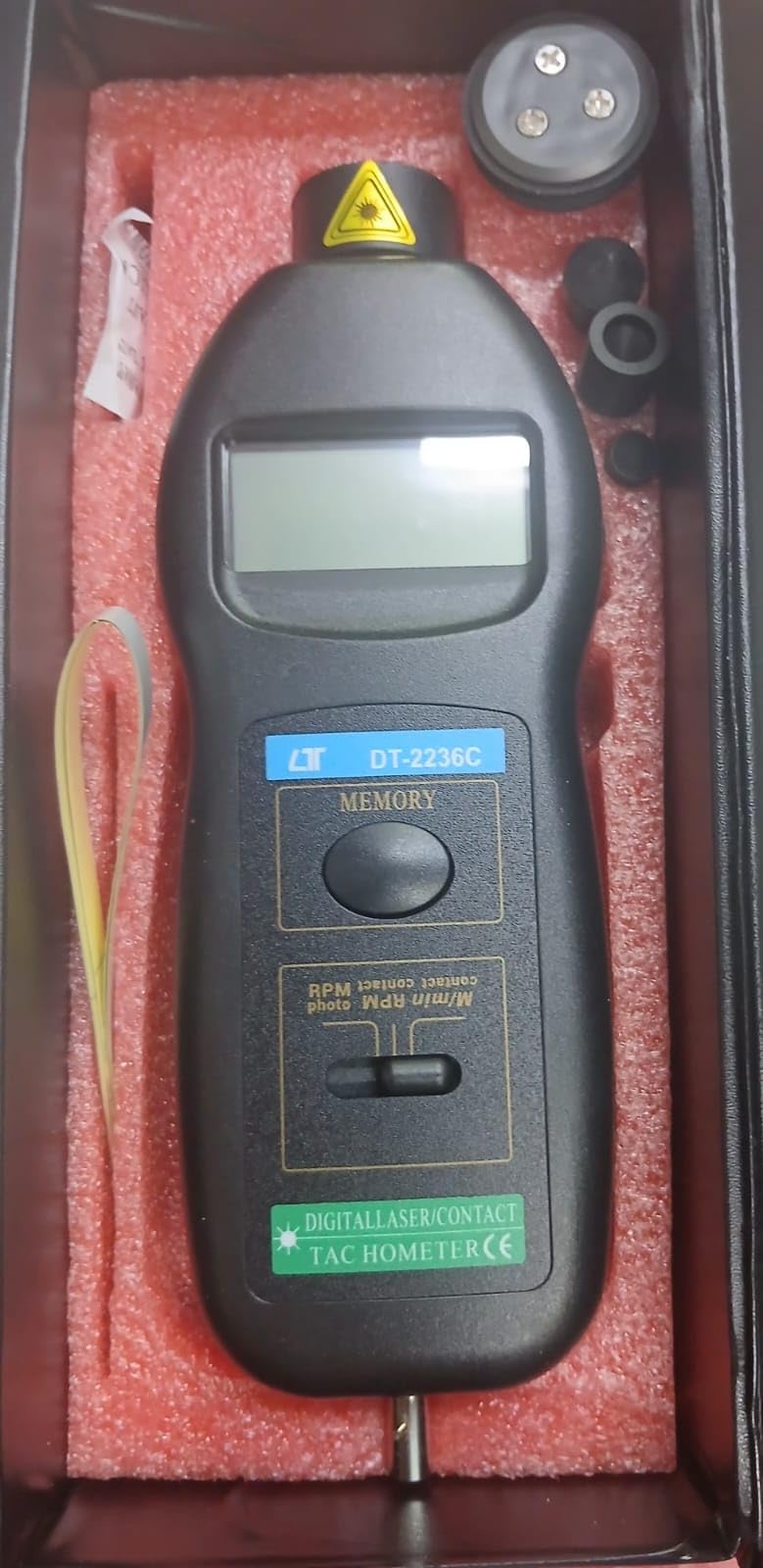 LT, China Digital Tachometer DT 2236C Contact and Non Contact Type Combine, Medium, Black-image-22