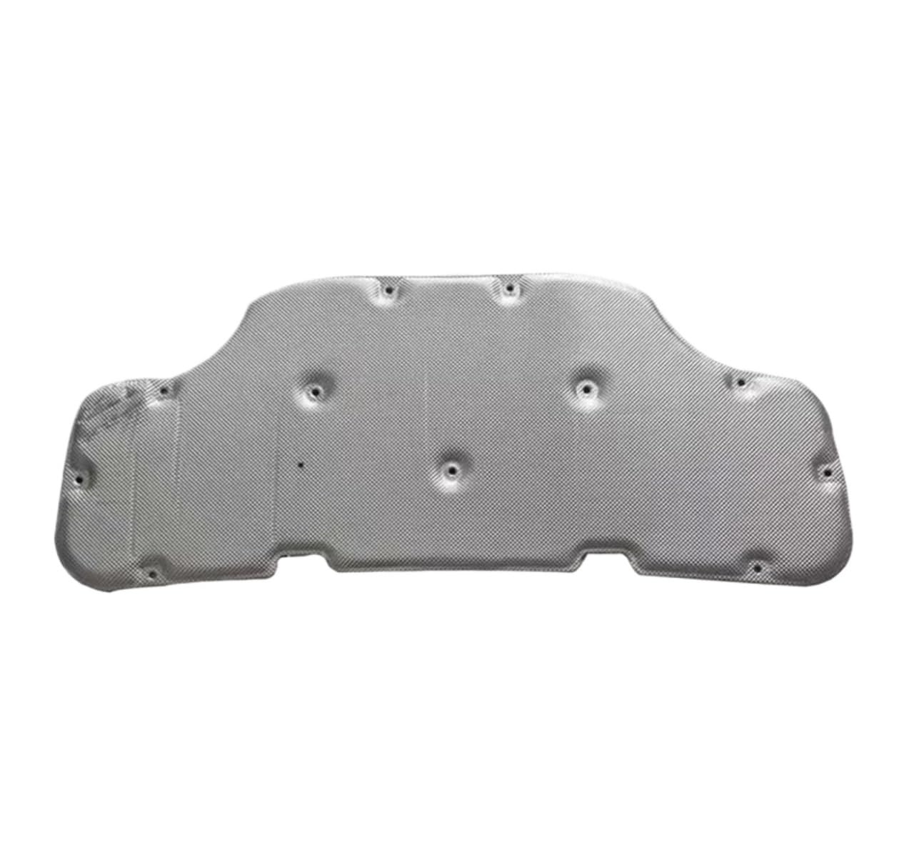 Fdurftar Full Aluminum Front Cotton Soundproof Cover For Benz For Glb X247 2020-2024 Car Hood Engine Insulation Pad Engine Hood Insulation Pad(Full Aluminum Front)