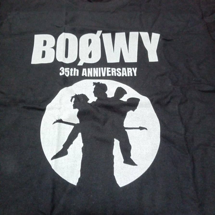 Amazon.co.jp: BOOWY 35th ANNIVERSARY サイズM Tシャツ : おもちゃ