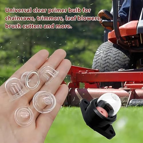 COMVASTARS 12 Stück Primer Pumpe für STIHL FS130 FS85 FS80 FS56 FS55 FS46 FS45 F40 FS38, Primer Birne Vergaser Ersatzteile Pumpe Bulb Zubehör für Motorsense Freischneider Fadenschneider.(19mm & 22mm)