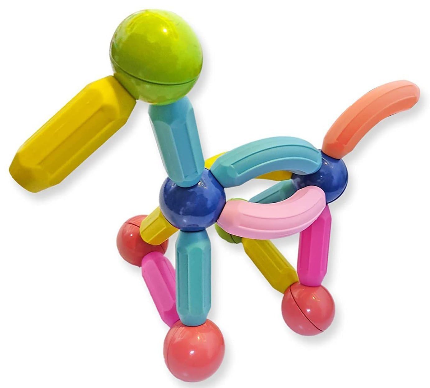 TOYPAPA Magnetic Building Blocks Magnets Balls - Magnetic Building Blocks for Kids | Magnetic Sticks for Kids and Magnetic Balls Building Toys for Kids Toys for 5 Years Boys (15pcs) (B0D9QCXVSS) Amazon Price History, Amazon Price Tracker