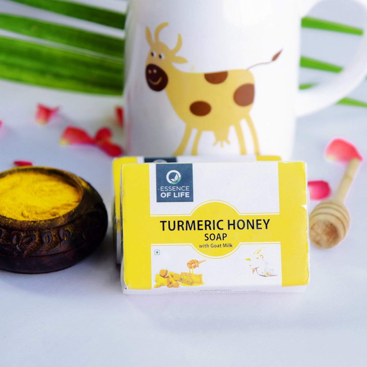 Essence of Life Turmeric Honey Soap with Goat milk - 100gms