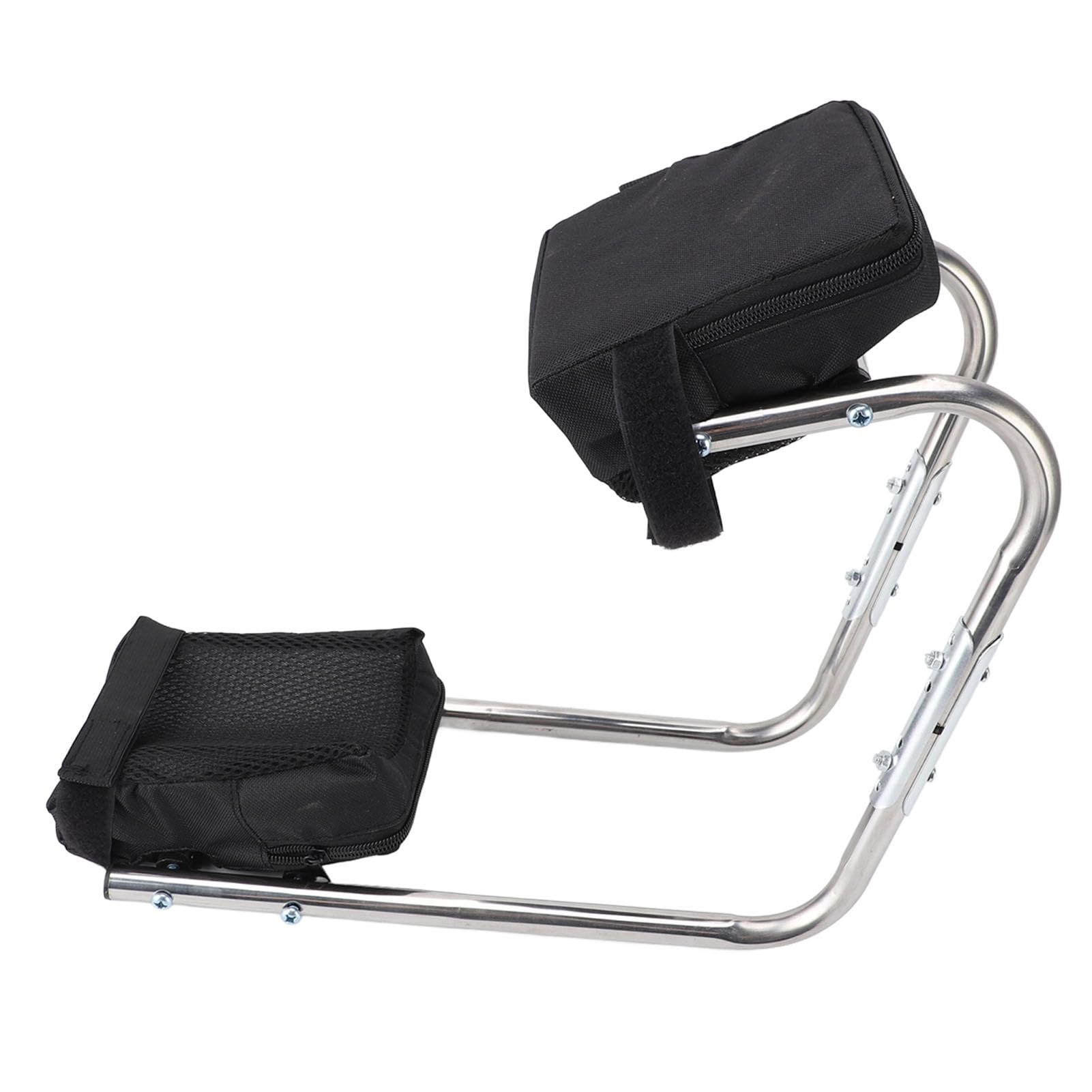 Bediffer Rodillera de Acero Inoxidable para Asiento de Rodilla, Rodillera de Jardín Multiusos para Agricultura, Reduce la Presión de la Rodilla para Trabajos de Jardín Al Aire Libre, Adecuada para