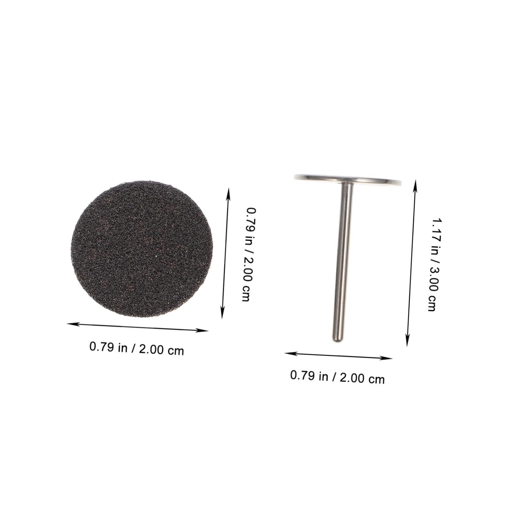 POPETPOP 4sets Dischi Abrasivi Per Manicure e Pedicure Accessori Elettrici Per Levigatura Unghie Con Dischi Mandrino Facile Installazione e Alta Affidabilità